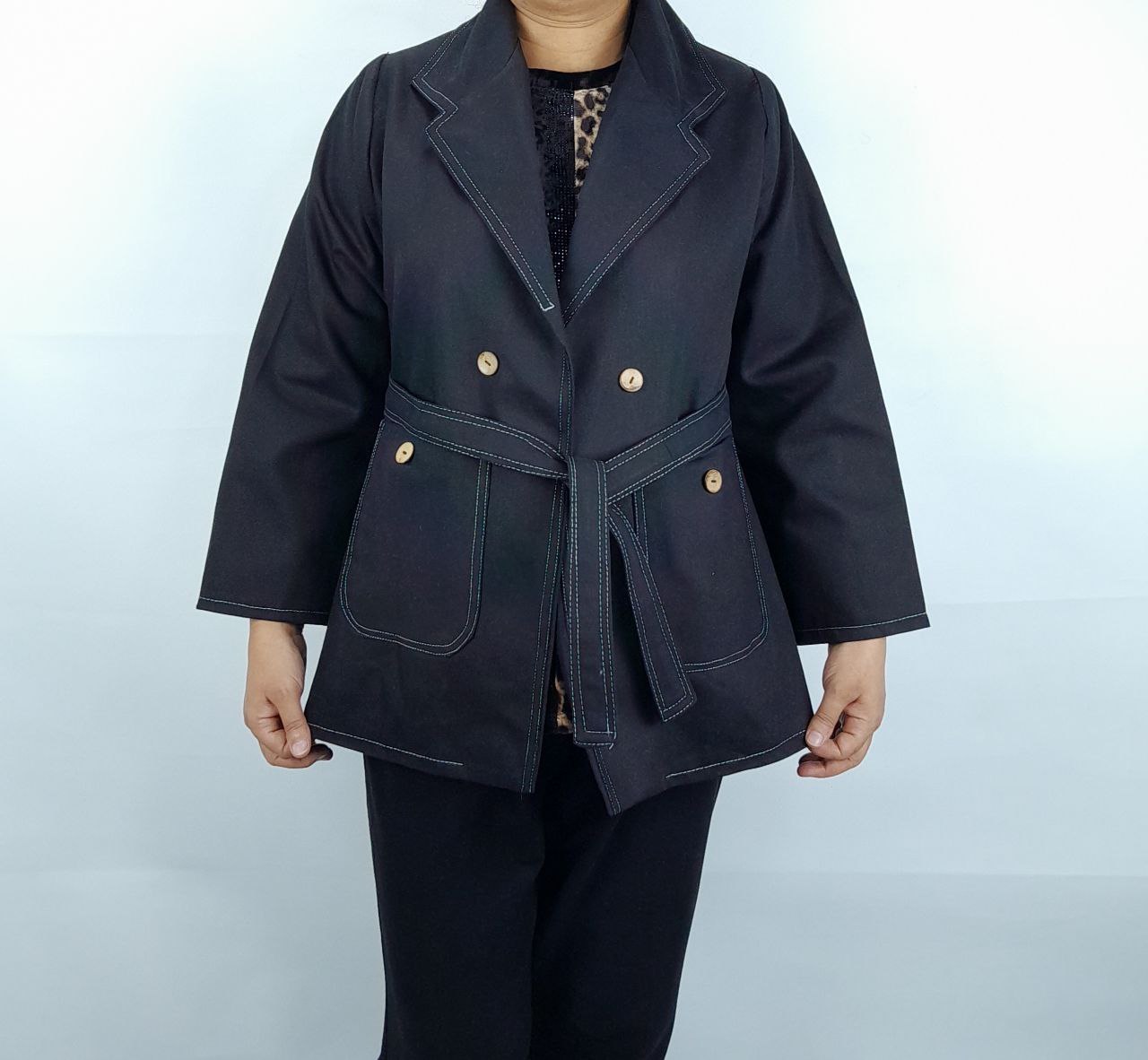 پالتو  کمر دار  